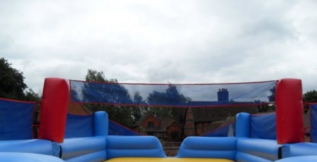 Inflatable Volleyball Court in Glasgow City